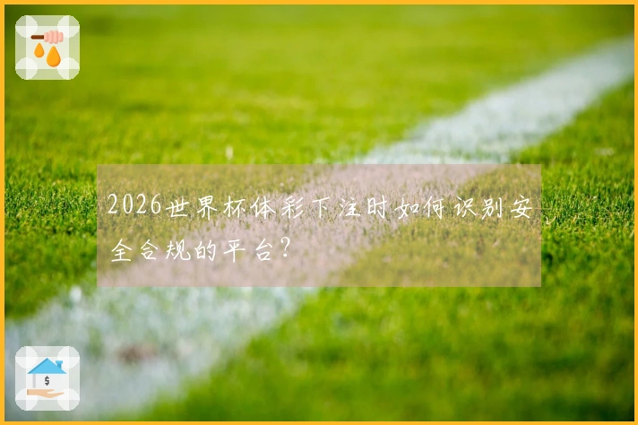 2026世界杯体彩下注时如何识别安全合规的平台？